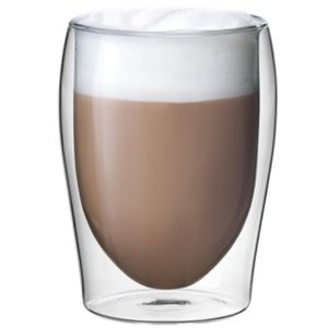 Scanpart Dvojstenné termo poháre na cappuccino 300 ml balenie 2 ks