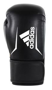 Adidas Boxhandschuhe "Speed 100", 12 oz., Schwarz-Weiß