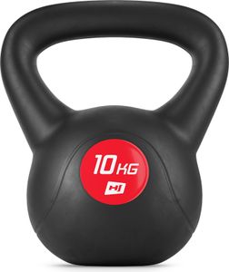 Hop-Sport Činka Kettlebell | Vinylová činka 10kg | Hojdacia činka | Ergonomická rukoväť