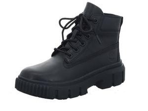 Timberland Sneaker A5ZDR Greyfield LEather Boot BLACK, Rauleder, Schwarz, Damen