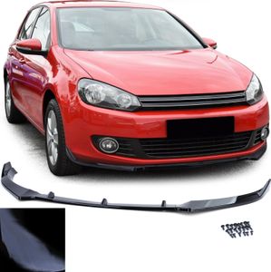 Frontspoiler Performance Spoiler Lippe Schwarz Glanz für VW Golf 6 VI ab 2008-2012
