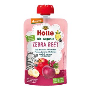 Holle Zebra Beet Apfel & Banane mit Rote Bete - Bio - 100g