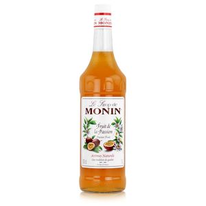 Monin Sirup Fruit de la Passion Maracuja 1 Liter - Cocktails (1er Pack)