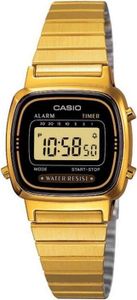 Casio Retro Collection LA670WGA-1DF Damenuhr Chronograph