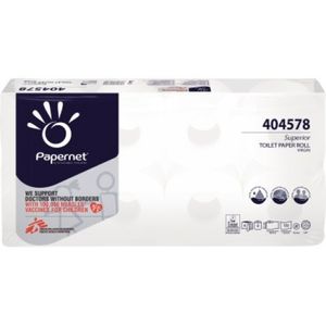 Papernet Toilettenpapier 404578, 8 Rollen, 4-lagig - 8 Rollen | Packung (8 Stück)