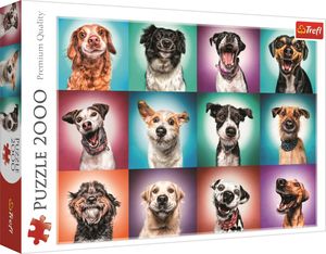 Trefl 27119 Lustige Hunde im Porträt II 2000 Teile Puzzle