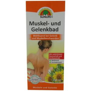 Sunlife Muskel- und Gelenkbad wohltuend bei Gelenk-und Muskelbeschwerden 250 ml