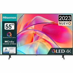 Hisense 55E7KQ QLED Smart TV 139 cm (55 Zoll), 4K, HDR10, HDR10+ decoding, HLG, Dolby Vision, DTS Virtual, 60Hz Panel
