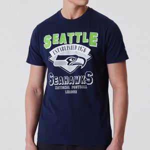 New Era NFL Football Shirt - WORDMARK Seattle Seahawks - XL
