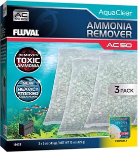 Fluval AC50 FILTER Ulme.Amonia Sparpaket 3St