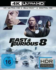 Fast & Furious 8 - 2 Disc Bluray