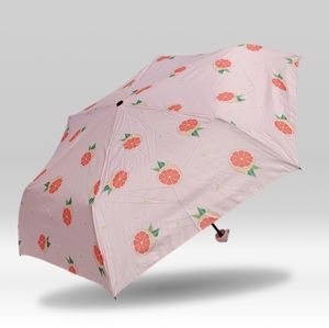 Mini Regenschirm Taschenschirm Schirm klein, leicht & kompakt Orangen