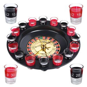 Schramm® Trinkspiel Roulette inkl. Geschenkverpackung Party Spiel Saufspiel für Erwachsene