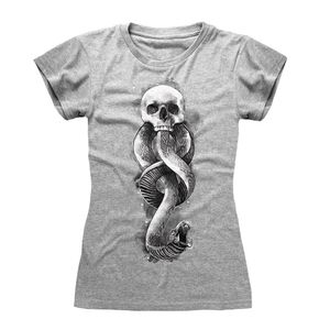 Harry Potter - T-Shirt für Damen PG544 (2XL) (Grau meliert)