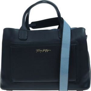 Tommy Hilfiger Fantastic Damen Handtasche 35X25X14cm Blau Farbe: Blau, Größe: UNI Tommy Hilfiger Fantastic Damen Handtasche 35X25X14cm Blau Farbe: Blau, Größe: UNI