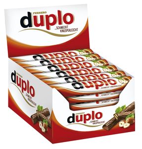 Ferrero Duplo Classic Einzelriegel 40er Big-Pack (40 x 18g Riegel)