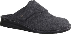 Finn Comfort Zams Herren Hausschuh in Anthrazit, Wechselfußbett, NEU - Haus - hüttenschuhe Herren Hausschuhe, Grau