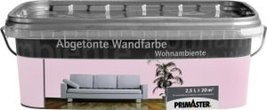 Primaster Wandfarbe Wohnambiente 2,5 L wildrose