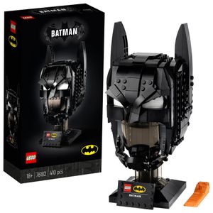 LEGO 76182 DC Batman Helm Bauset für Erwachsene, Modellbausatz, Fanartikel