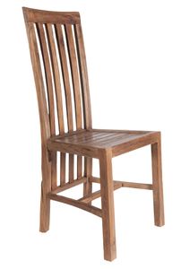 SIT Möbel Stuhl | aus recyceltem Teak-Holz massiv | natur | B 46 x T 45 x H 104 cm | 06264-01 | Serie SEADRIFT