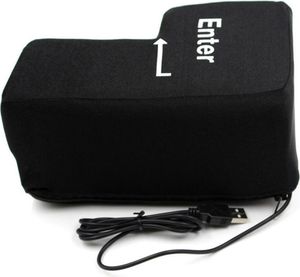 Große USB-Eingabetaste – Riesiges weiches Kissen für Büroschläfchen, Stressabbau und lustiges Geschenk für Kollegen & Freunde Große USB-Eingabetaste – Riesiges weiches Kissen für Büroschläfchen, Stressabbau und lustiges Geschenk für Kollegen & Freunde