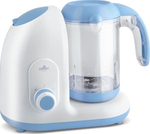 BAYBY BFM 4010 Kuchynský robot na prípravu zdravej detskej stravy, varenie v pare, mixovanie a sterilizáciu