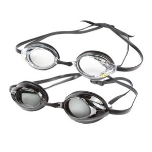 ZAOSU Optische Schwimmbrille mit Sehstärke zur Korrektur von Kurzsichtigkeit , Sehstärke:-6.0, Farbe:schwarz