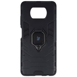 Bizon Hüllen Schutzhülle Bizon Case Armor Ring Xiaomi Poco X3 / X3 Pro / X3 NFC, Schwarz