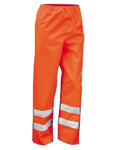 Result R022X | Herren Safety Hi-Viz Trouser / ISOEN20471:2013 - Farbe: Fluorescent Orange - Größe: L/XL