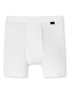 Schiesser Herren kurze Unterhose Hose Kurz Shorts Essentials Doppelrip - 205178, Größe Herren:8, Farbe:weiss