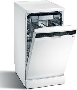 Siemens iQ500 SR25ZW11ME, Stojací, Úzká (45 cm), Bílá, 1,75 m, 1,65 m, 2,05 m