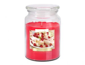Sviečka v skle s vôňou Raspberry Dezert 500g