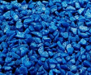 Bodengrund, Einstreu Oceaan 2 kg Aquarienkies blau