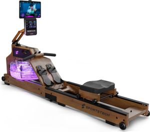 Sportstech Rudergerät WRX1000 | Moderne LCD-Anzeige | LED-Feedback | Klappbar
