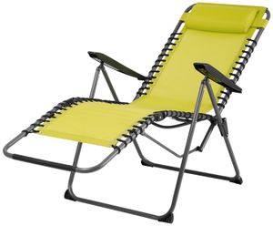 Countryside® Relax Chair | Lehátko | Skladacie lehátko | Záhradné lehátko | Kempingové lehátko | S elastickým popruhom | limetkovo zelené