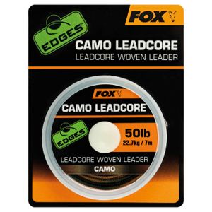 Fox Fishing Edges Camo Leadcore Camo 50 lbs-22,6 kg 7 m Angelschnur