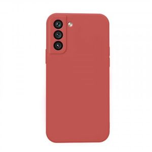 Hülle für Samsung Galaxy S22 Case Cover Bumper Silikon Softgrip Schutzhülle Farbe: Rot
