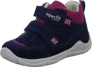 Superfit Universe Mädchen Klettschuh in Blau, Größe 23