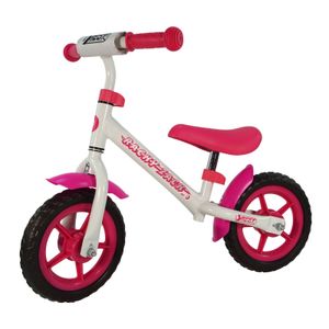Best Sporting Laufrad für Kinder 2-3 Jahre 12 Zoll Räder, pink oder blau, Farbe:pink/weiß