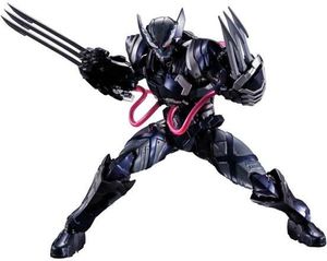 Bandai Tamashii Nations Tech-On Avengers S.H. Figuarts Actionfigur Venom Symbiote Wolverine 16 cm