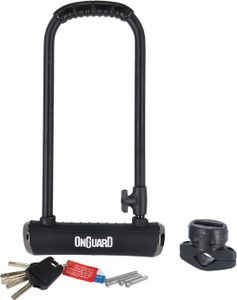 OnGuard Bügelschloss Pitbull LS 8002X 115 x 292mm, Ø 14mm, mit Halter, schwarz