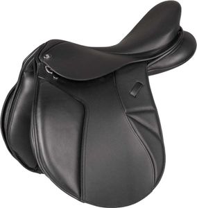 Waldhausen Springsattel Comfort, Leder, Farbe:Schwarz, Größe:17,5'/44 cm