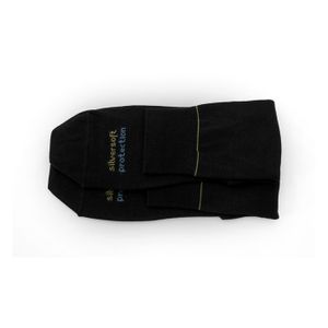 LINDNER Diabetiker Socke Silversoft textile protection Größe: 41-42, Farbe: schwarz