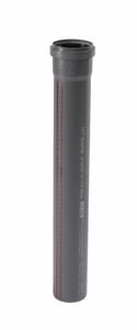 Ostendorf HTsafe DN 32-160 Abflussrohr Abwasserrohr HT-Rohr Jede Größe u. Form  Rohr mit Muffe 150 mm DN 40