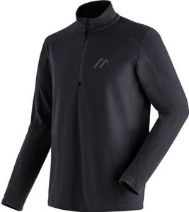 Maier Sports Dennis Fleece Mit Halbem Reißverschluss Schwarz 2XL Mann Schwarz 2XL