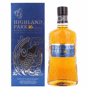 Highland Park 16 Years Old WINGS OF THE EAGLE Single Malt Scotch Whisky 44,5 %  0,70 lt.