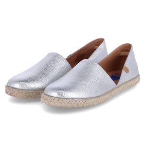 Verbenas Damen Slipper Carmen 21470-36, 21470-37, 21470-38, 21470-39, 21470-40, 21470-41, 21470-42 VRB-0300580-545 plata 41 [Schuhe Frau]