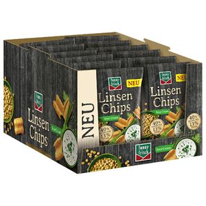 Funny Frisch Linsen Chips Sour Cream - 12 x 90 g