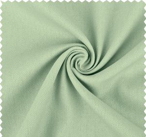 Canvas Stoff Meterware mint, robuste Baumwolle uni, reißfester Taschenstoff *Ab 50cm