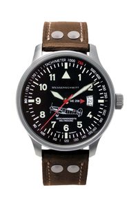 Messerschmitt ME-209 Armbanduhr Fliegeruhr Aristo Datumsanzeige